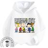 Street Fashion Kids Hoodie Cute Cartoon Graphic Autumn Winter Casual Sweatshirt Snoopy