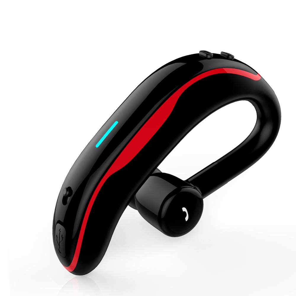 

Bluetooth Single Bluetooth Sports Wireless Compatible with Red Headset, Ear, 5.4 Earphone, Earbuds, iPhone/Android/iPad,