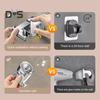 Shower Base Bracket with Hook Design Strong Adhesive Waterproof Handheld Shower Base Holder Replacement
