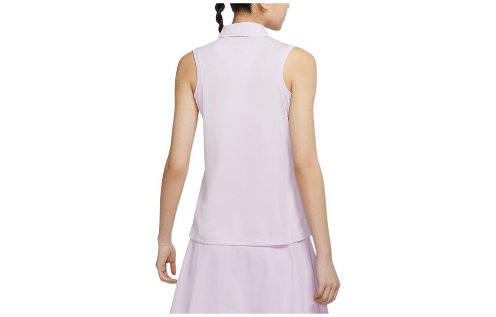 Nike Polo Shirts Women's Pink Polo Collar Moderate Straight Fit DH2313-530