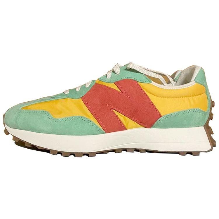 

Новый размер баланса Кроссовки унисекс желто-зелено-оранжевого цвета x 327 MS327SZ1