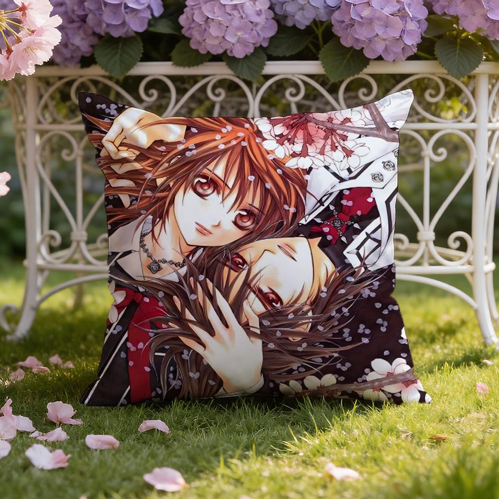 V-Vampire Knight Cushion Cover Home & Car Dual-Scene Pillow Cover: Reversible for Premium Comfort