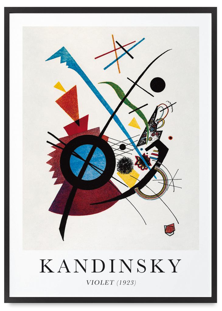 Poster Kandinsky Violet
