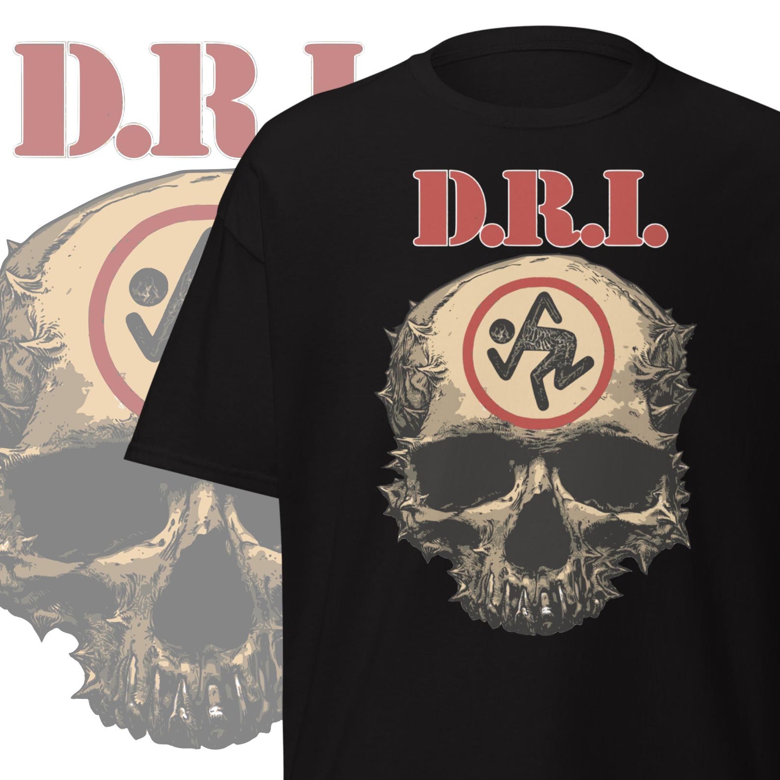 D.R.I. Thrash Metal T-Shirt: Dirty Rotten Imbeciles Band Merch M