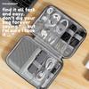 Portable Phone Cable Storage Bag Electronic Accessory Organizer Bag USB OTG Data Cable Charger Plug Travel Waterproof Organizer