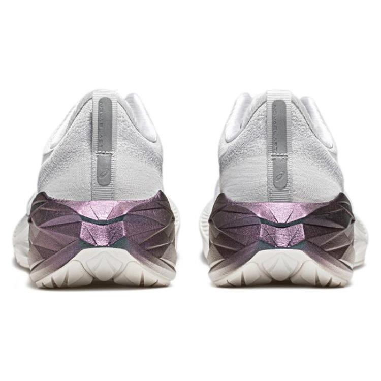 (WMNS) ASICS Novablast 4 Platinum 'Real White Pure Silver' Women's 1012B722-100