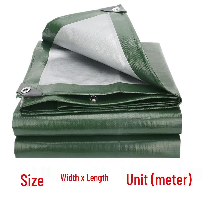 Thickened Waterproof Outdoor Tarpaulin: Rainproof, Windproof, Heat-Insulating Shade Cloth