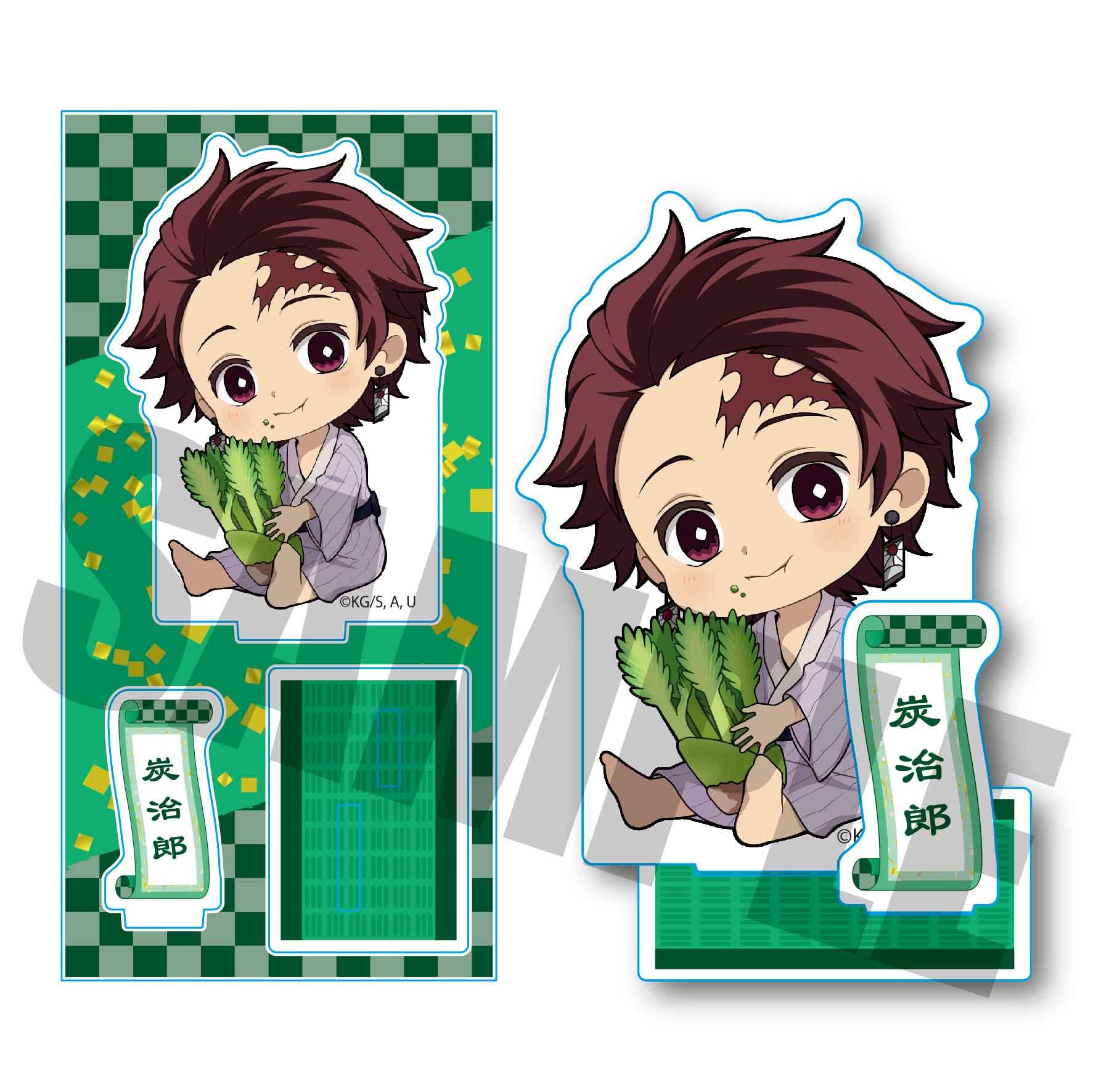 

Demon Kimetsu no Yaiba Kamado Tanjiro no Gyugyutto Acrylic Figure 3rd Edition Slayer (Tara Me)