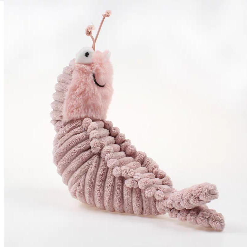 Kawaii Sheldon Shrimp Plush Toys Crispin Crab Larry Shrimp Dolls Stuffed Animal Plushie Children Birthday Gifts Home Decoration