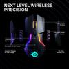 SteelSeries Rival 650 Quantum Wireless Gaming Mouse Rapid Charging Battery CPI Dual Optical Sensor Low Distance 256 Weight Configurations 8 Zone RGB