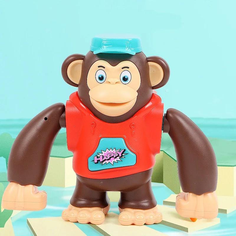 

Dancing and Movement Gorilla or King Kong figure responds to music or button activation bringing lively fun to any occasion красный