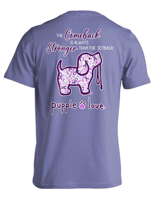 

NEW PUPPIE LOVE CANCER AWARENESS M