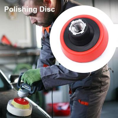 Practical Waxing Tools 1/2/3 Inch Cleaning Buffing Disc Polisher Buffer Car Polishing Pad