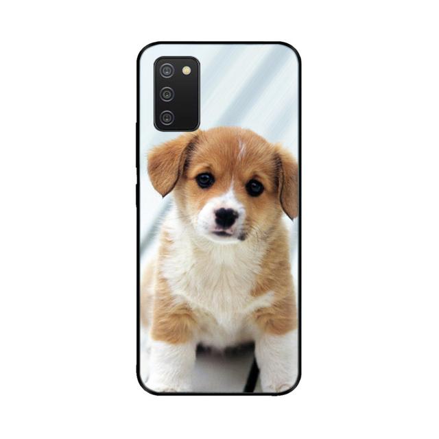 For Samsung A03s Case Silicone Soft Space Wolf Phone Cover For Galaxya03s A 03s A03 S Case 6 .5 Inch Tpu Bumper Fundas Painted