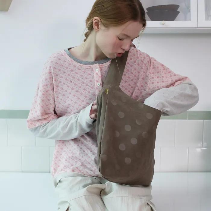 Dotted Reversible Day Bag [2 Color]