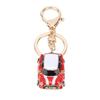 Keychain Pendants Mini Metal Decorative Cute CarShaped Key Rings for Gift Fashion Hand Bag Backpack Decoration