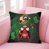 Horrible Games RREPOS Cushion Cover Pillowcase Short Plush Invisible Zipper Room Sofa Cushion Cover