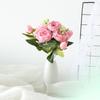 head DIY Decor Vintage Home Ornament Artificial Flowers  Party Decoration  Silk Peony  Rose bouquet