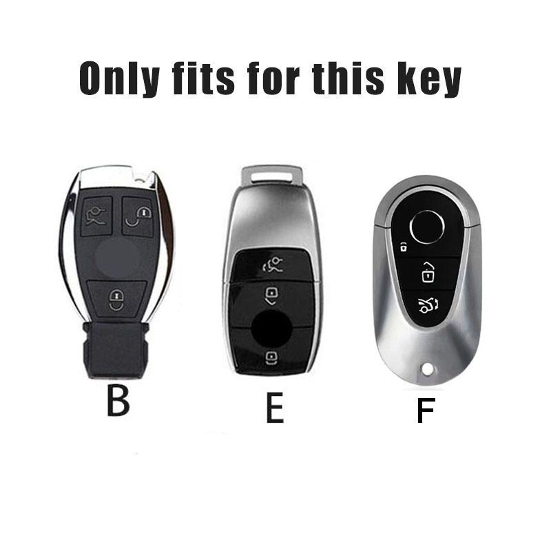 ILY2   Remote Car Key Cover Case Cover For Mercedes Benz New C S Class W206 C260L W223 S450L C200L S400L S500 Keychain Shell Accessory