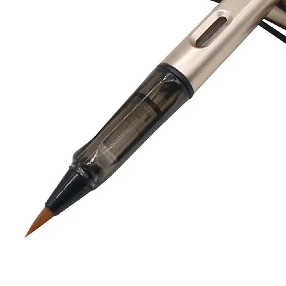 Pinsel Füllfederhalter Tintenbeutel Schreibpinsel Farbfüller Stil Wieselhaar Kalligraphie Kleiner normaler Schreibpinselstift