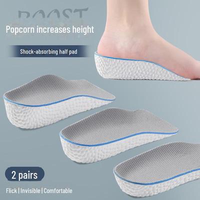 Branturi interioare pentru creșterea înălțimii: Semi-pernute invizibile, antiderapante, elastice moi, pentru bărbați și femei.