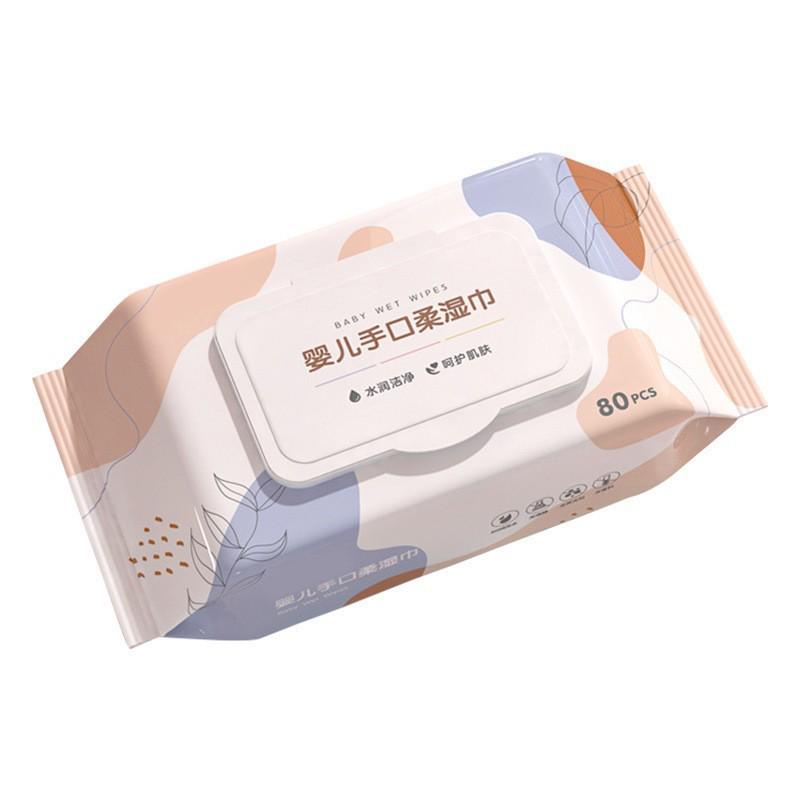 Pure Water Baby Hand & Mouth Wipes: Extra Large, Thick, Upgraded Formula - Family Pack with Lid