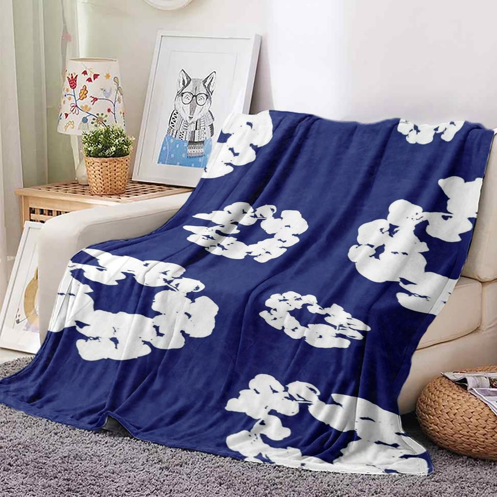Luxury Comfort T-Tears Printed Soft Plush Blanket for Sofa Fashion Living Room Office Bedroom Travel Gift Single-sided
