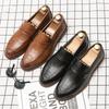 British High Quality Formal Shoes for Men Loafers Men Business Wedding Social Leather Shoe Men’s Dress Shoes Leather Shoes Male