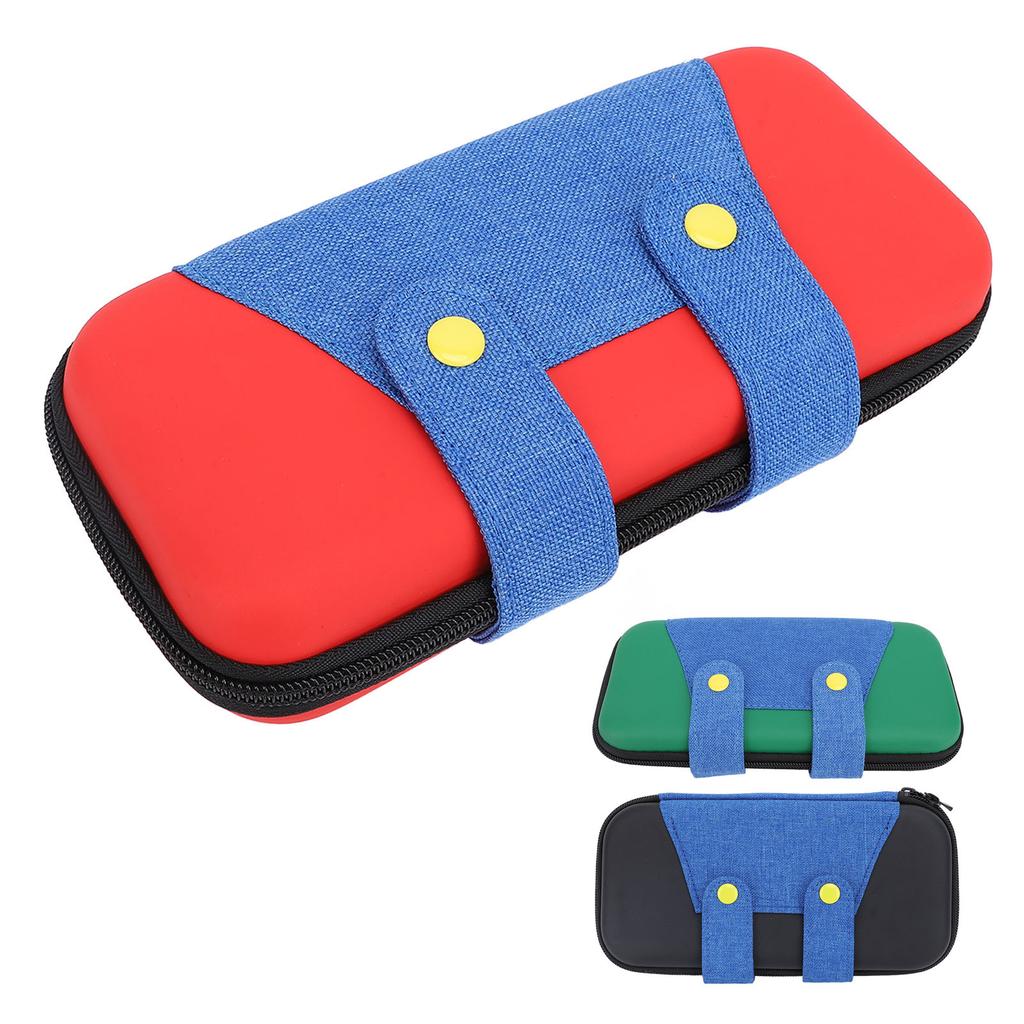 Hard Game Console Case Individual Mesh Pocket Anti Scratch Double Zipper Water Resistant Game Consol