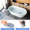 6 Inches Large Silicone Drain Plug Hair Stopper Flat Suction Cover Tub Stopper Leakage-proof Drain Cover Bathroom Accessories