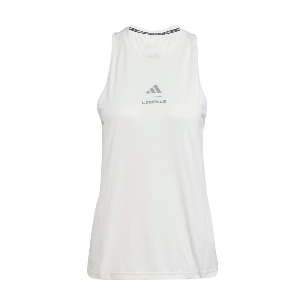 adidas Canotta Grafica Donna Les Mills Bianco Gesso Streetwear Donna IS2361