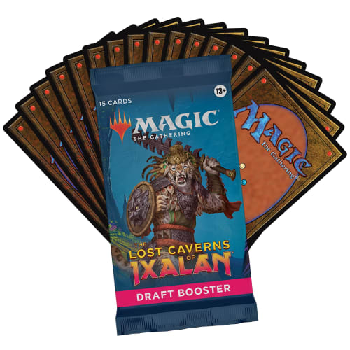 Wizards of the Coast Magic the Gathering Ixalan: The Lost Caverns Draft Booster, English Version, 36 Packs, MTG Trading Cards, Wizards of the Coast, D