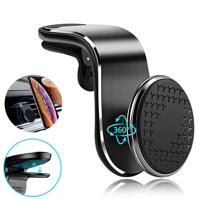 Magnetic Car Phone Holder Air Vent Magnet Mount GPS Smartphone Cellphone Support In Car Bracket For Samsung Huawei