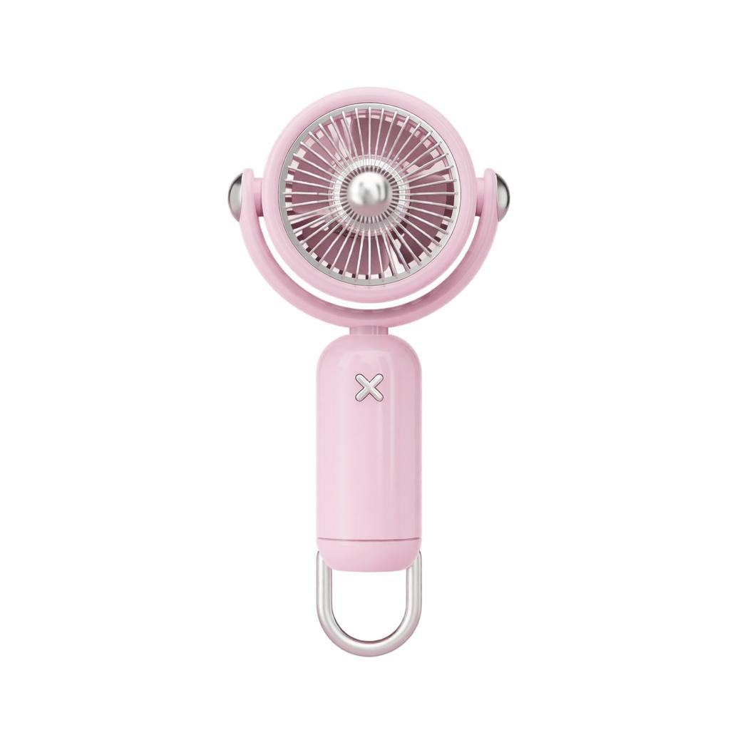 Portable Handheld Fan Rechargeable with Type-C Charging Three Adjustable Speeds Compact Design Lightweight for Outdoor Indoor Use