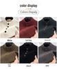 Herren Premium 100% Wolle Dicker Winterpullover mit Jacquard-Design