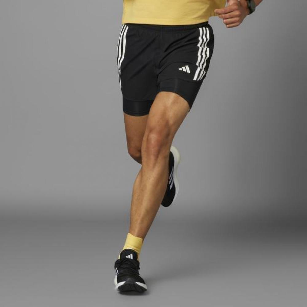 

AdidaS Men S Ownerrun 3S 2 In 1 ShortS runnIng Marathon runnIng ShortS A2XL(110)