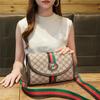 Fashion Shoulder Bag, Contrasting Color Bag, Women's Crossbody Bag, Mailman Bag, Shoulder Strap, Small Square Bag