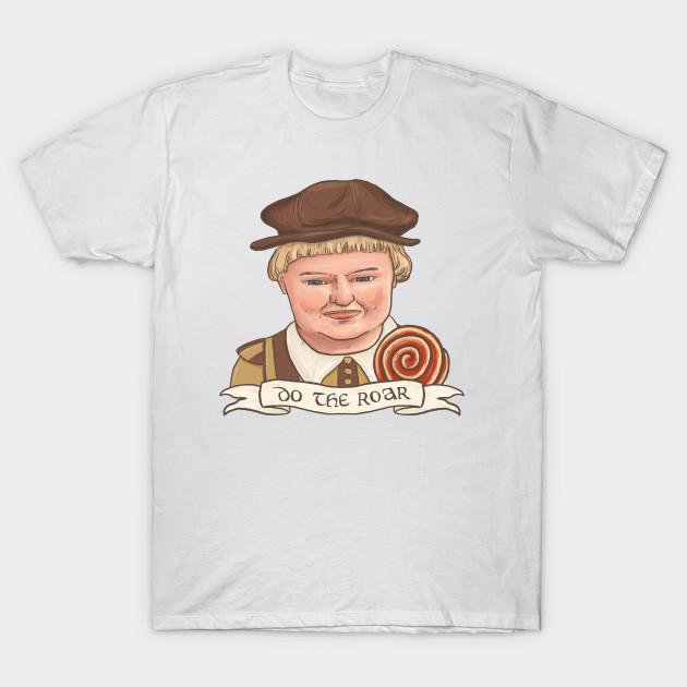 

Men Black Print T-shirt Do The Roar Kid From Shrek No-Cut Transfer Paper Print Cotton Tshirt M белый