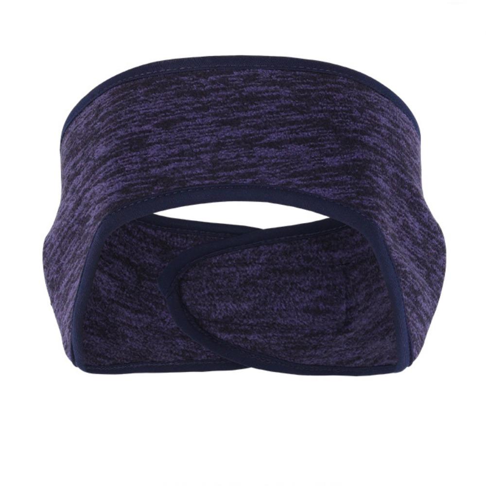 Polarfleece Winter Stirnband Atmungsaktiv Thermisch Laufen Ohrenschützer Schweißabsorbierend Winddicht Sportband Winter Outdoor Sport