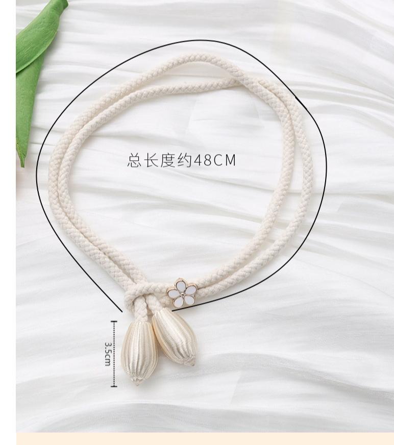 Curtain Tiebacks - Creative Adjustable Oxford Cotton Rope Fasteners, Decorative Window Drape Holders, Practical Home Textile