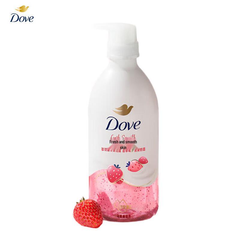Dove Hydrating Body Wash with Sweet Strawberry & Oatmeal Milk Scent