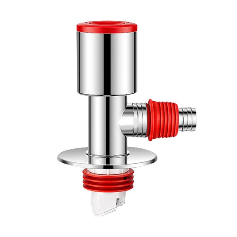 

Fresh Washing Machine /Dryer Downpipe Three-Way Water Distributor Drainage Channel Anti-Odor Floor Drain Connector