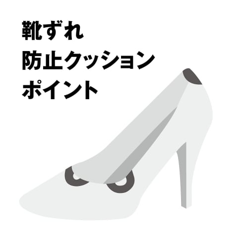 () Cushion Point to Prevent Blisters