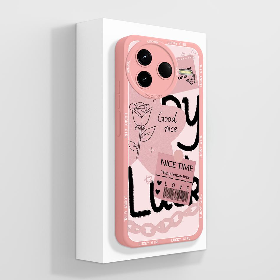 For Poco F7 Ultra / F7 Pro Case Cute Panda Soft Liquid Silicone Lens Protection Back Covers For Poco F 7 Ultra PocoF7 Pro Funda