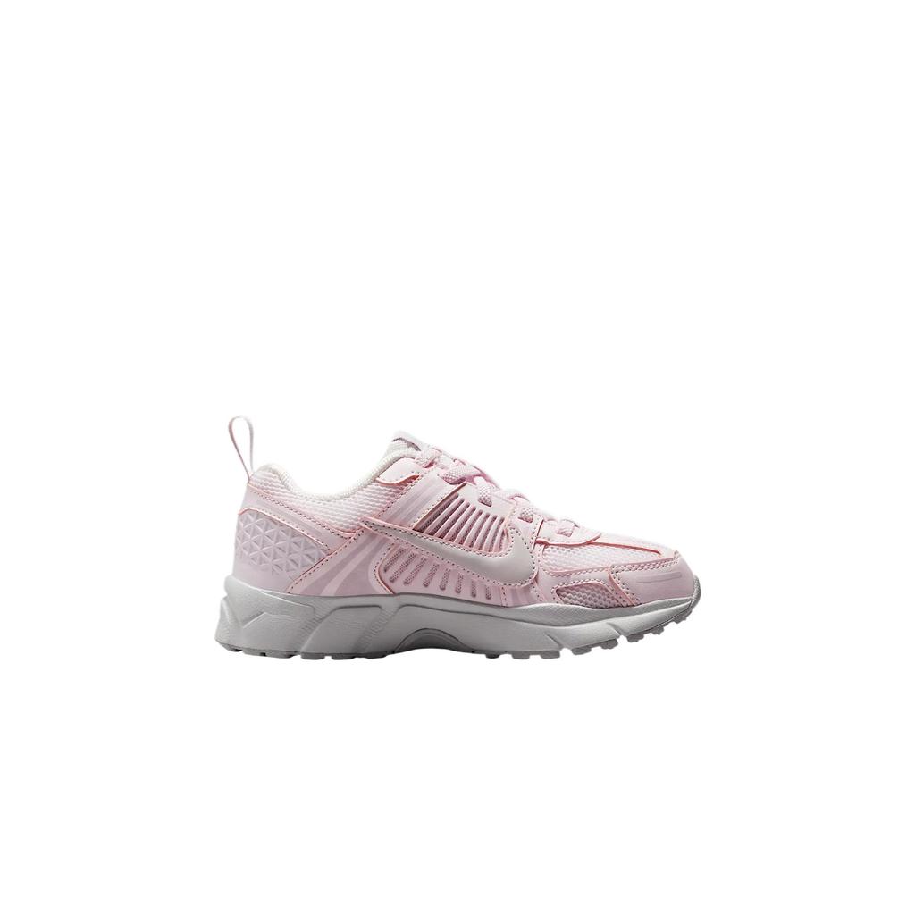 Nike Vomero 5 Breathable Low Top Running Shoes Pink White Kids' Sneakers HF6999-600