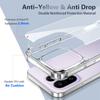 KEYSION Four-Corners Shockproof Transparent Case for OnePlus 15 5G Soft TPU+PC Clear Phone Back Cover for OnePlus 1+ 15