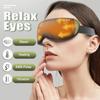 2026 Electric Pulse Eye Massager Steam Heating Eye Massage Device Hot Compress Eyes Care Glasses Vibration EMS Acupoint Tired Dry Eye Relieve Fatigue