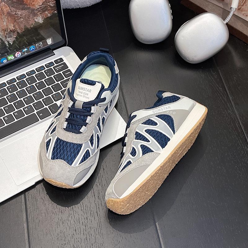 DVIAS fashion casual sports shoes lightweight running shoes 2025 autumn new breathable versatile structure Forrest Gump shoes