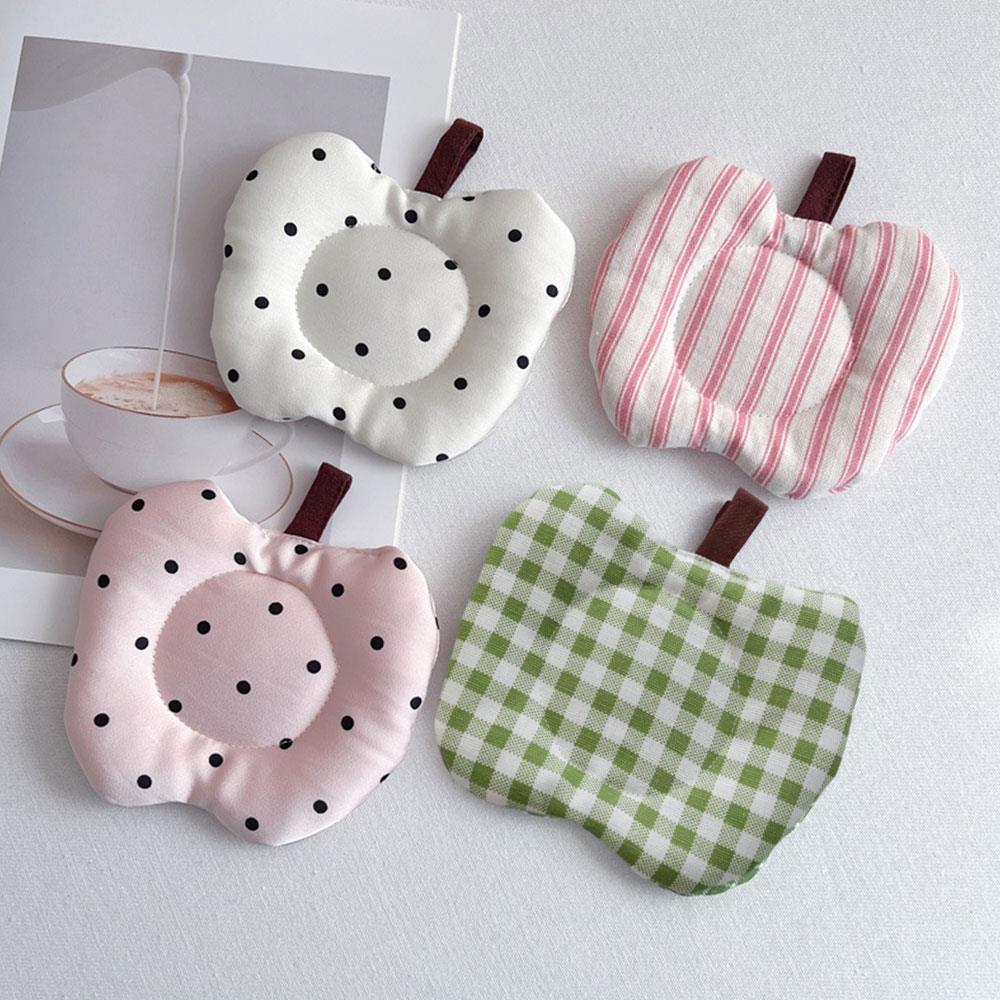 Ins Style Apple Clip Cotton Coaster Thickened Fabric Insulation Pad Table Mat Placemat Creative Cloth Art Kitchen Mat Decor