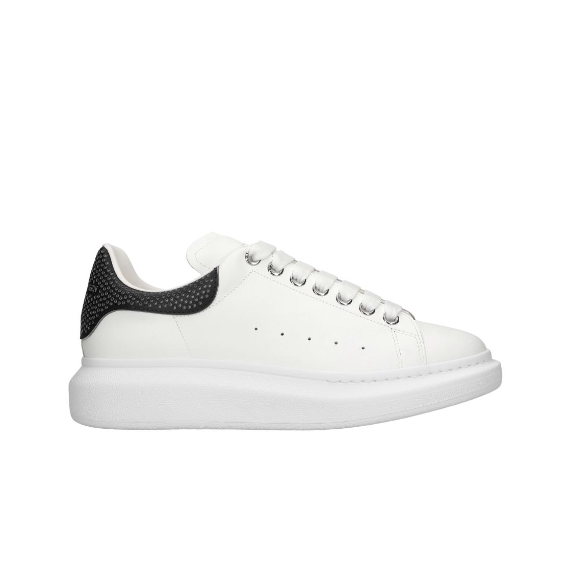 

Alexander Mcqueen Larry Dot Tab Oversized Sneakers White Black Silver EU 43.5